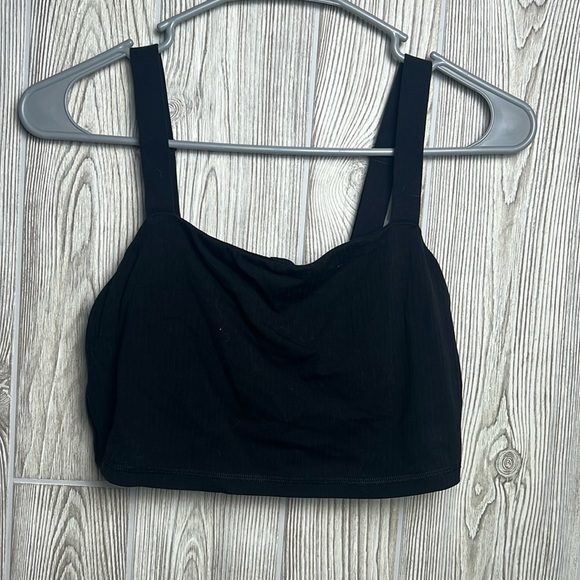 OFFLINE by Aerie Real Me Recharge Least Support Bra Size Medium Black - Picture 1 of 3